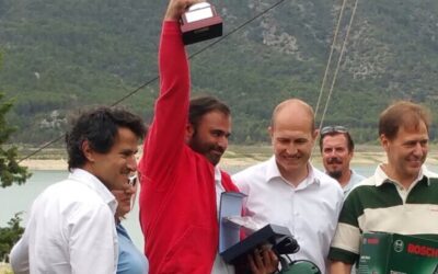 Miguel Fernández Vasco, campeón de la Copa de España de FINN