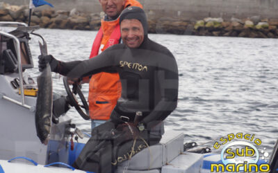 Alfredo Varela segundo en el Circuito Gallego de Pesca Submarina